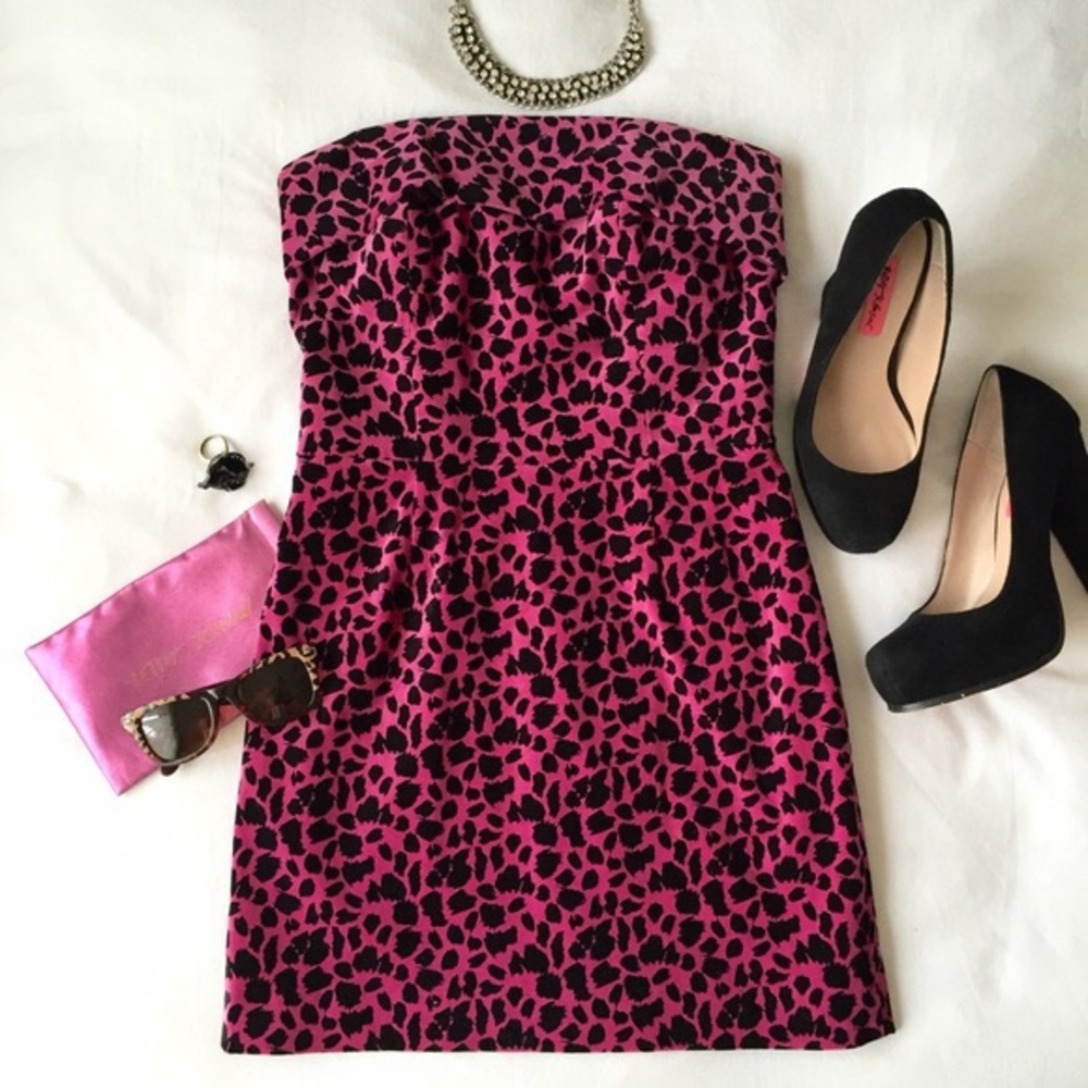 Betsey Johnson Leopard Mini Dress